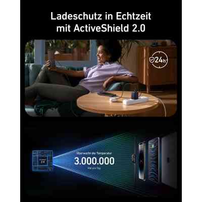 Зарядний пристрій Anker GaNPrime 67W 2xUSB-C PD + 1xUSB-A Black (A2669313) Вінниця