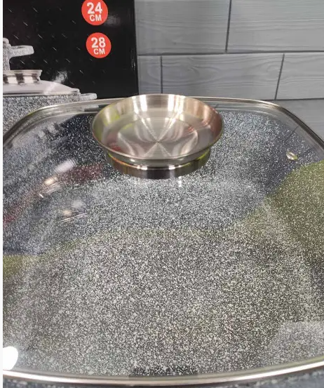 Набор квадратных казанов UNIQUE UN-5501 6 предметов Одесса - изображение 10