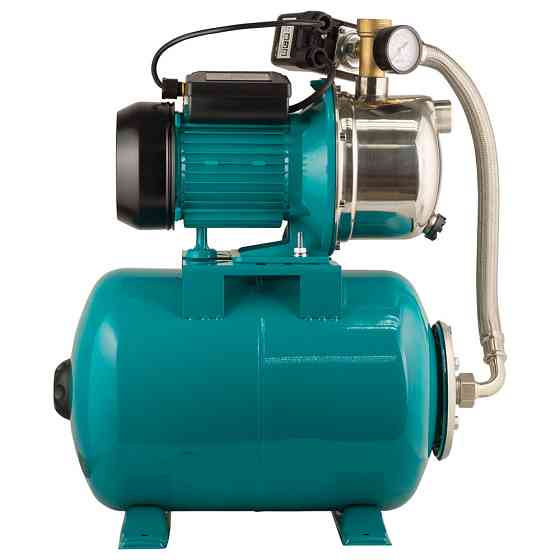 Aquatica Станция 1.1кВт Hmax 50м Qmax 60л/мин (самовсасывающий насос нерж) 24л Украина AQUATICA Коломыя