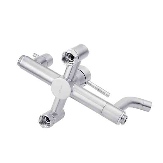 Душевая система для ванны Kroner KRP Edelstahl Klassisch - ESG063 сатин Киев