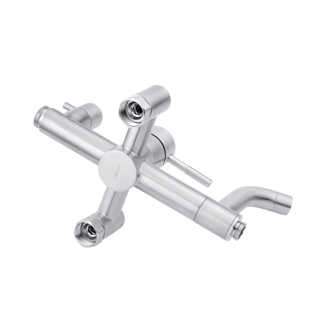 Душевая система для ванны Kroner KRP Edelstahl Klassisch - ESG063 сатин Киев - изображение 5