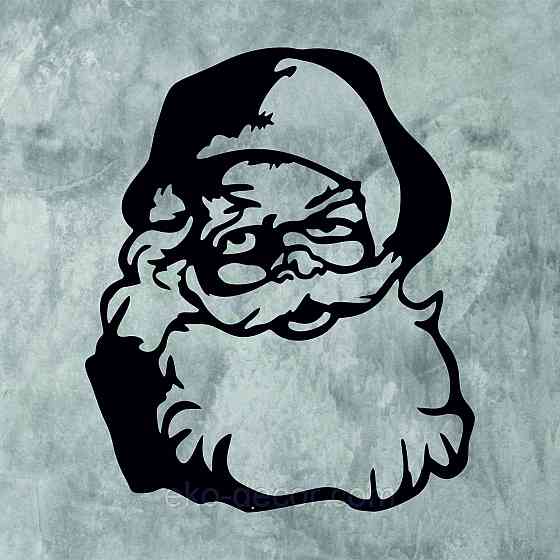 Декоративное настенное Панно «Дед Мороз», Декор на стену Киев