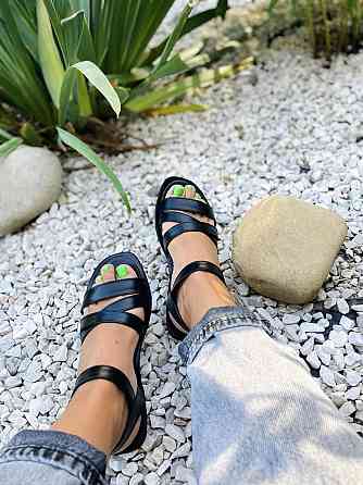 Rosta Босоніжки жіночі ROSTA 1044 чорні (літо, шкіра натуральна) (5142) Коломыя