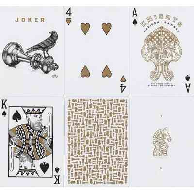 Гральні карти Ellusionist Knights (gold) (PC_ELKNg) Вінниця