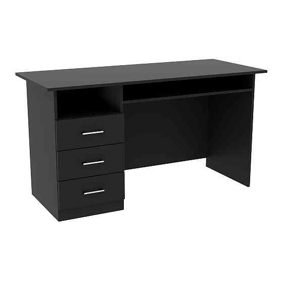 Стіл офісний ОСП-3, Антрацит, 1400/600/760 Львів