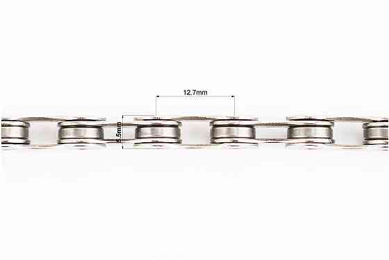 Ланцюг приводний 1/2х11/128х126L 12 швидкостей, сріблястий SX12 Киев