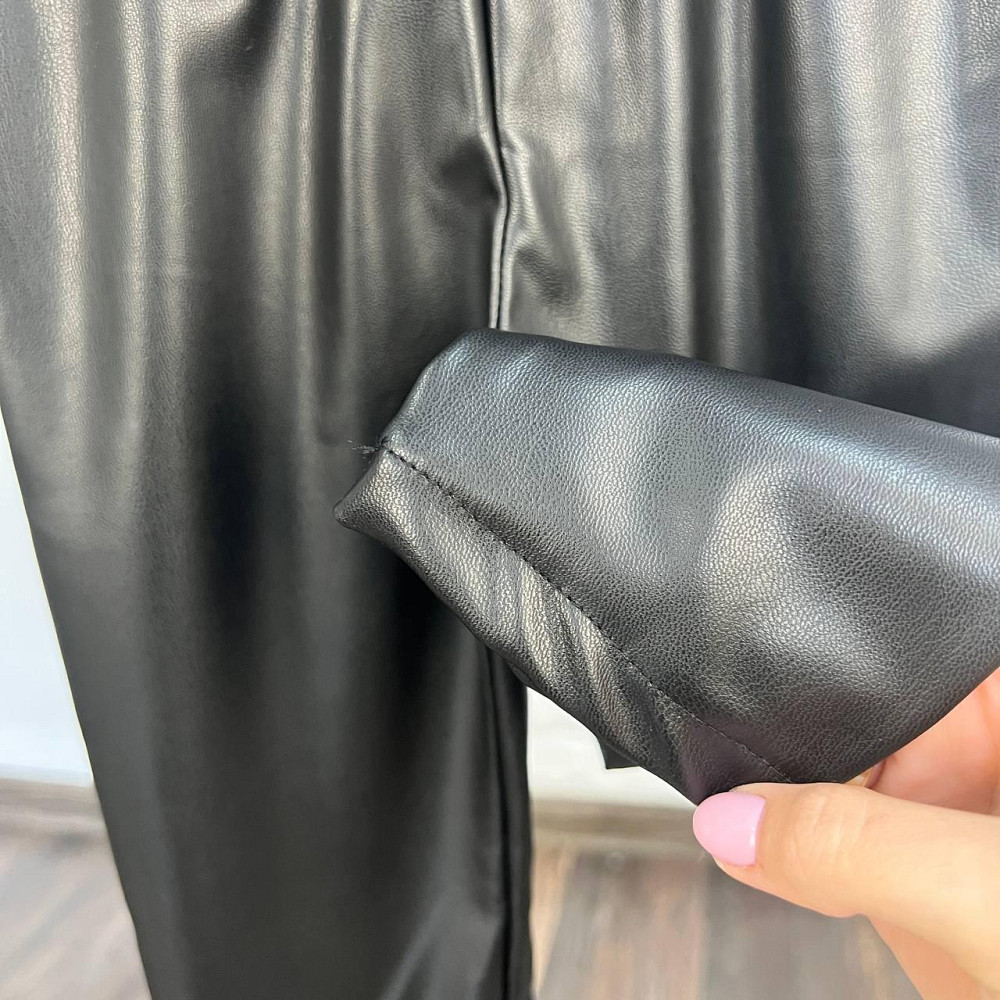 Дитячі Лосіни з Еко-шкіри для Дівчинки LC Waikiki Чорні 3-4 роки 98-104см пакунок малюка Киев - изображение 3