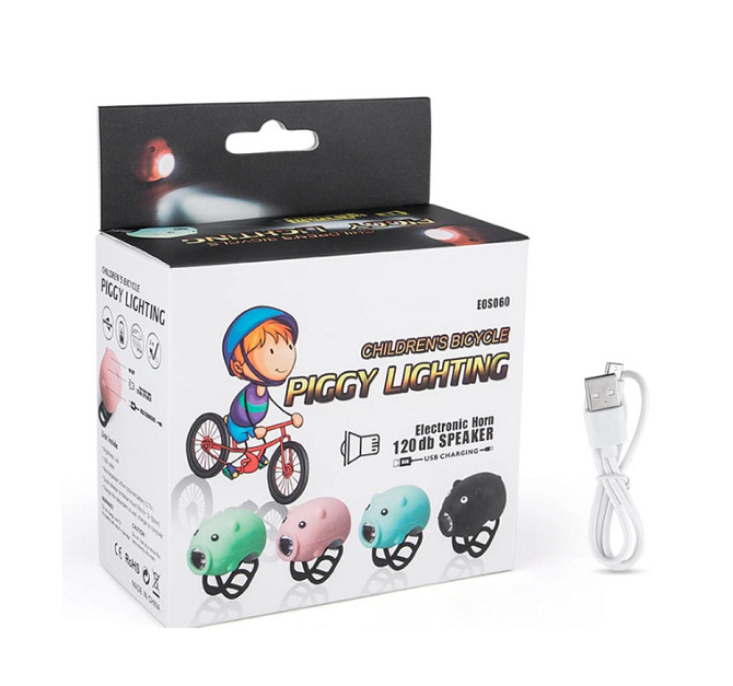 Велосипедный стоп с сигналом детский Feel Fit DEN-082 Синий Бровары - изображение 9