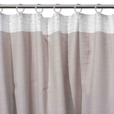 Штора Ardesto рогожка 100% поліестер, 150х270 см сірий світлий (ART1020LG) Вінниця - фото 4