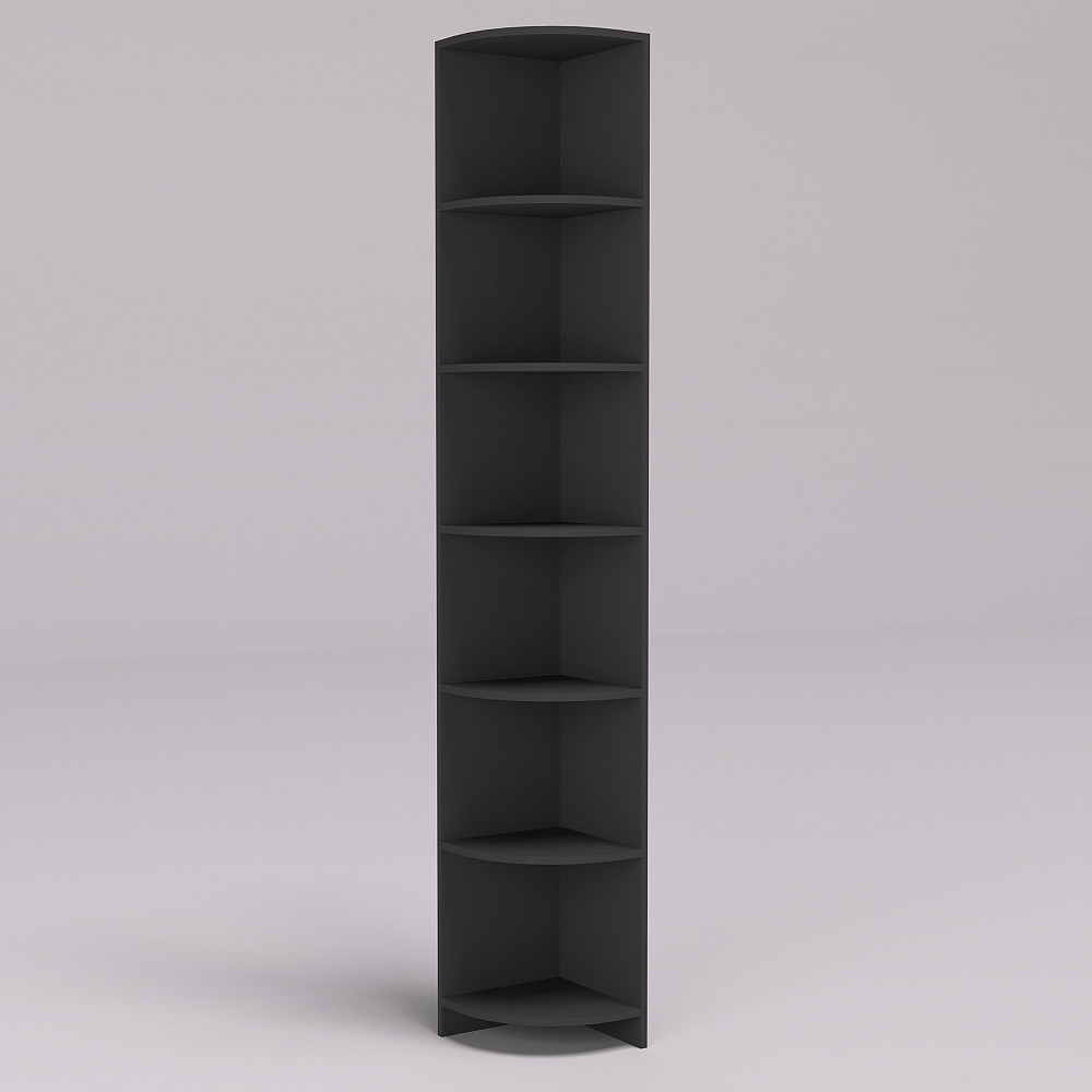 Тумба офисная, стеллаж ОК-1, Антрацит, 320/320/2100 Львов - изображение 1