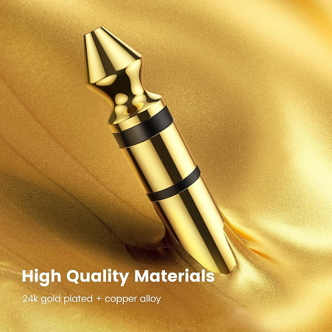 Перехідник 6.3 на 3.5 мм (1/4"-1/8") UGreen 20503 (Золотистий) Николаев - изображение 3