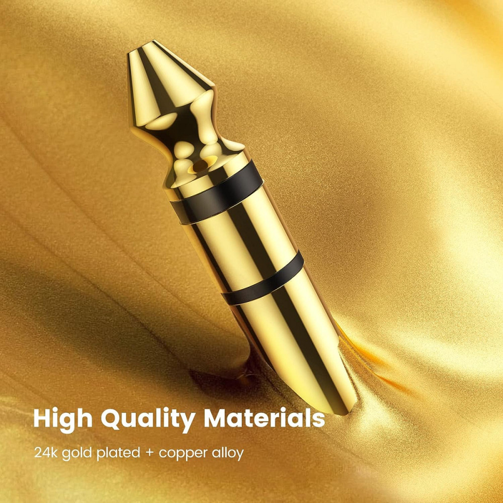 Перехідник 6.3 на 3.5 мм (1/4"-1/8") UGreen 20503 (Золотистий) Николаев - изображение 3