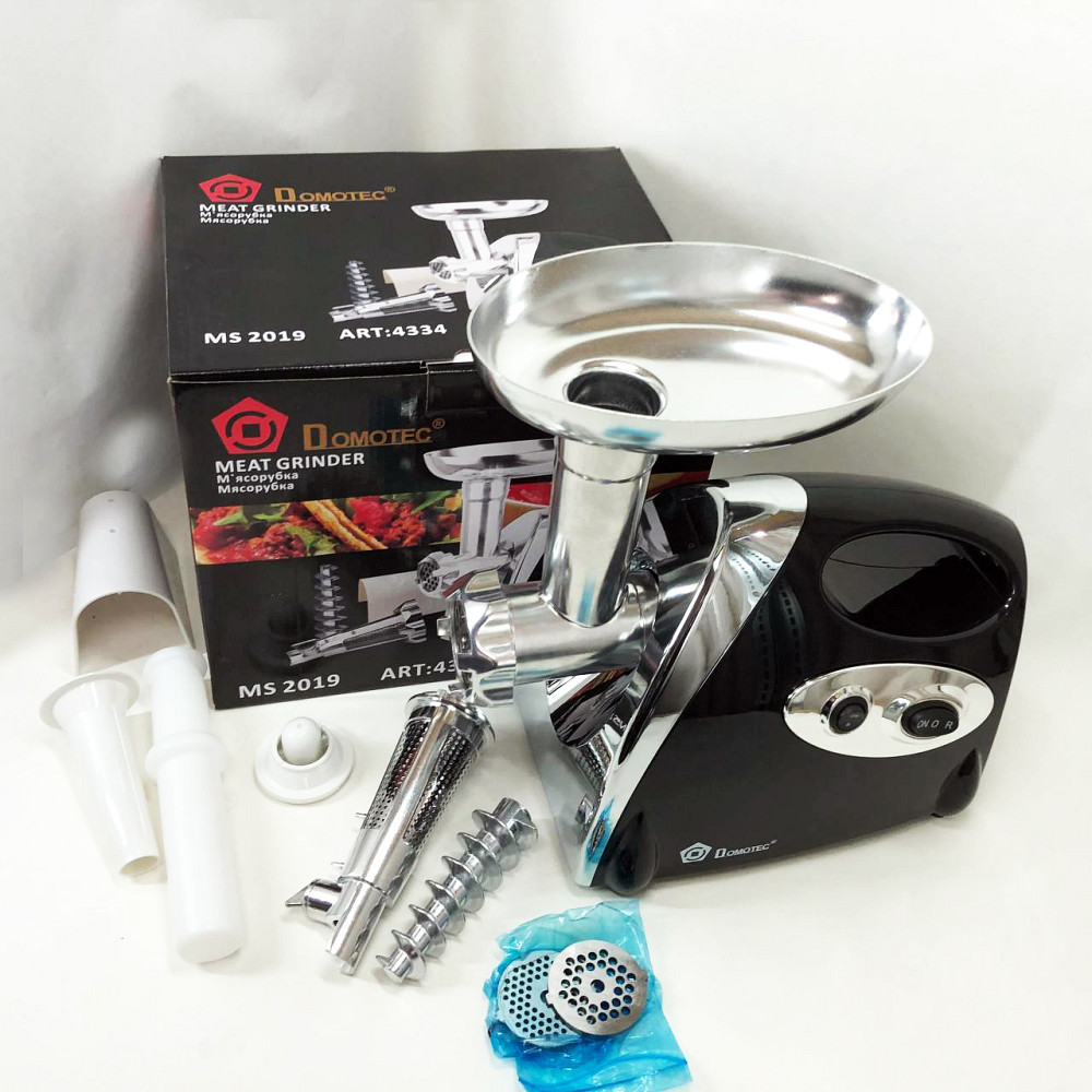 Потужна побутова електром'ясорубка для дому, М'ясорубка велика, М'ясорубки для кафе KY-74 Івано-Франківськ - фото 1