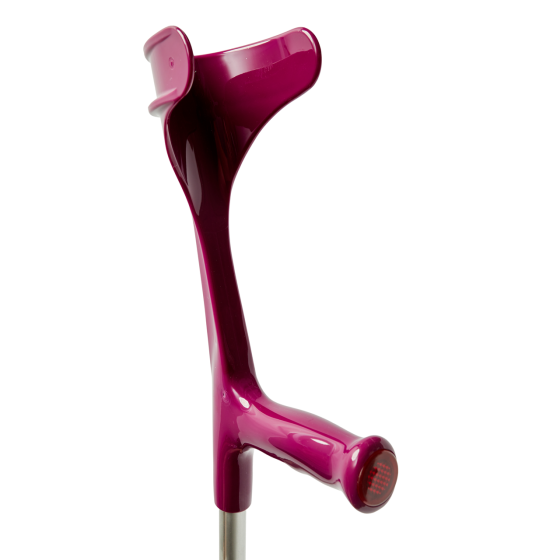 Подлокотный костыль с твердой эргономичной рукояткой Kowsky ORIGINAL тёмно-фиолетовый Днепр