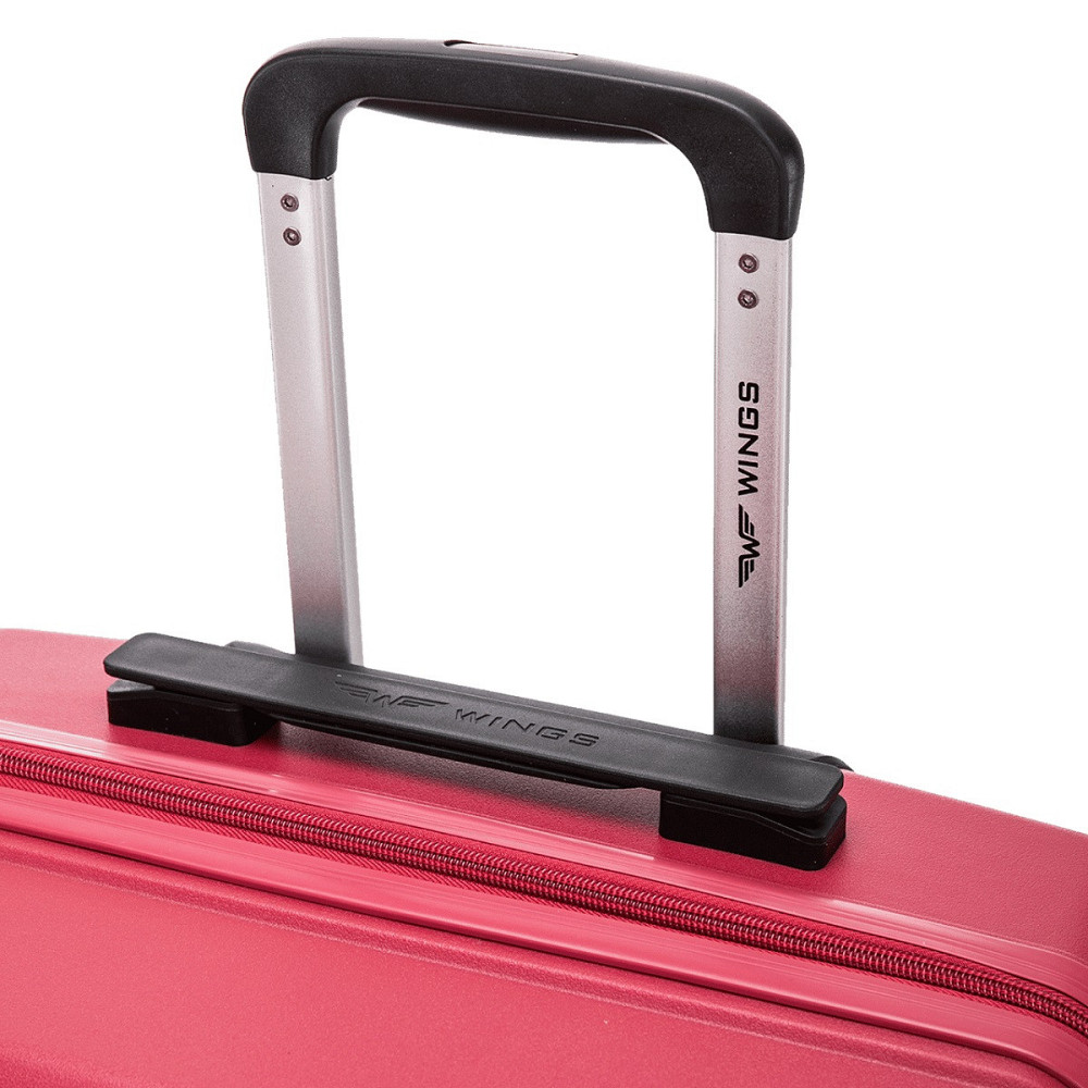 Валіза поліпропіленова WINGS PHX01 мала 55 см червона Київ - фото 4