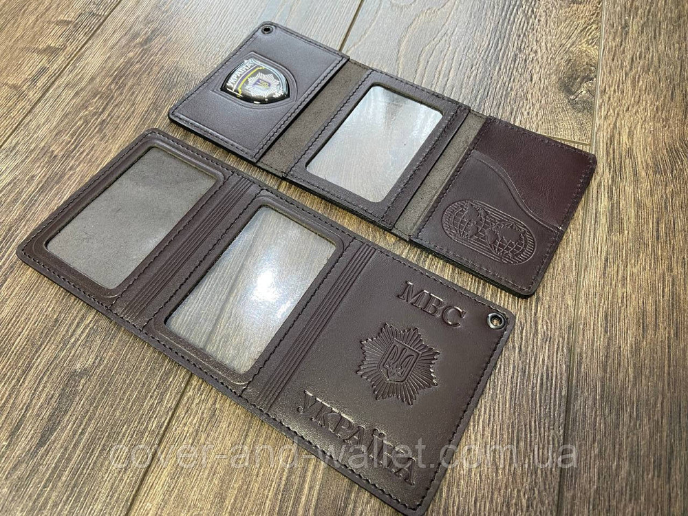 Генеральская обложка МВД (Министерство внутренних дел) в три сложения Киев - изображение 4