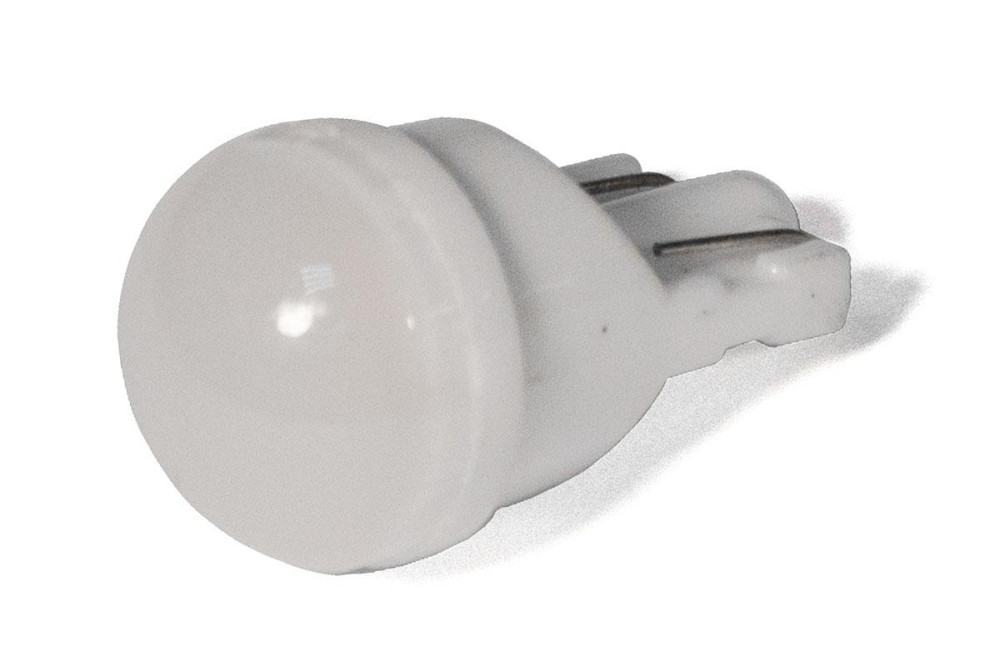 Світлодіодна лампа StarLight T10 1 діод COB 12 V 0.4 W WHITE/матова лінза/CERAMIC Харків - фото 1