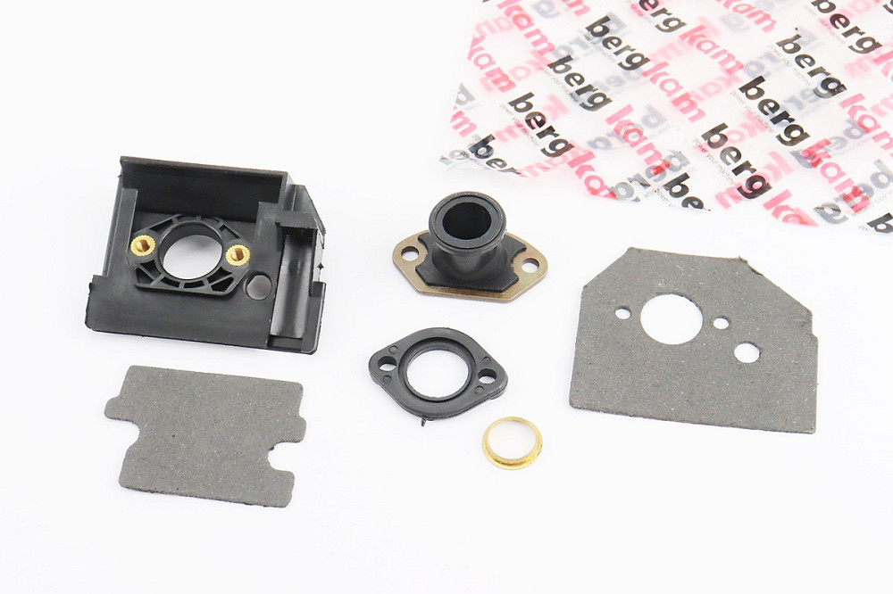 Патрубок карбюратора + перехідник + пластина + кільце + прокладки-2шт к-кт 4500/5200 Киев - изображение 1