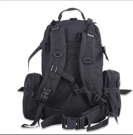 Рюкзак Тактичний за підсумками B08 Black 55L Одеса