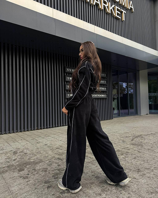 Женский стильный и теплый флисовый костюм двойка Одесса - изображение 10