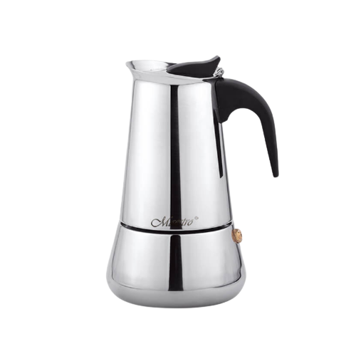 Кавоварка гейзерна 300мл (6 порцій) нержавіюча сталь MR-1660-6 Maestro Житомир - изображение 2