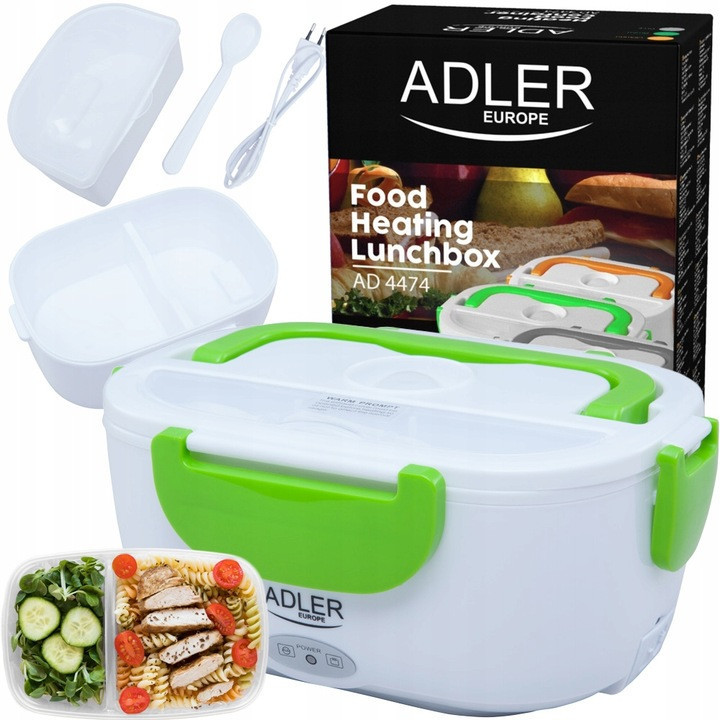 Контейнер ланч-бокс 1000 мл для їжі з підігрівом Adler AD (4474) Потужність 50 Вт Нововолинськ - фото 1
