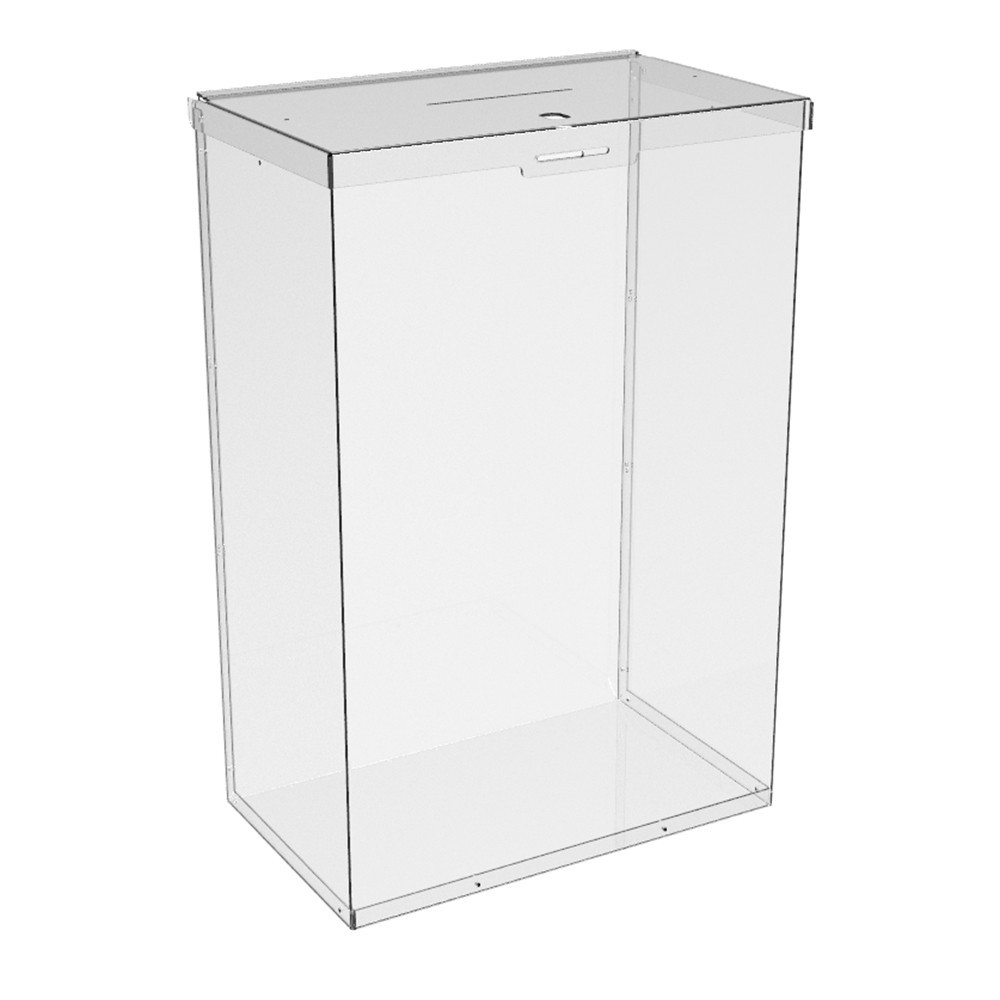 Ящик EKOSTAR с замком для пожертвований и сбора денег 330x200x500. Объем 33 литр Киев - изображение 2