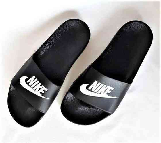 Шльопанці капці Nike Сланці Чорні Жіночі Найк (розміри: 36,37,38,39,40) Дніпро