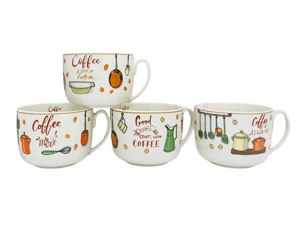 Чашка 700мл Coffee 3186 ТМ КИТАЙ Киев - изображение 1