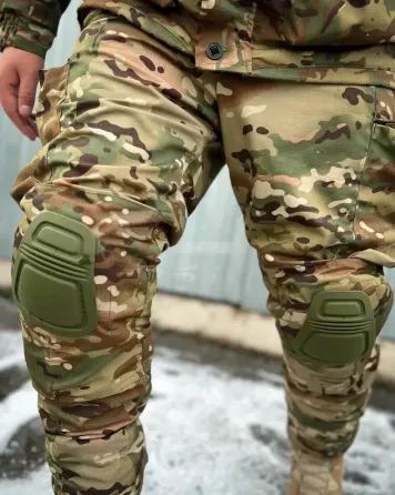 Костюм тактичний Гірка 5 напівдемісезон Мультикам з налокітниками та наколінниками Запоріжжя