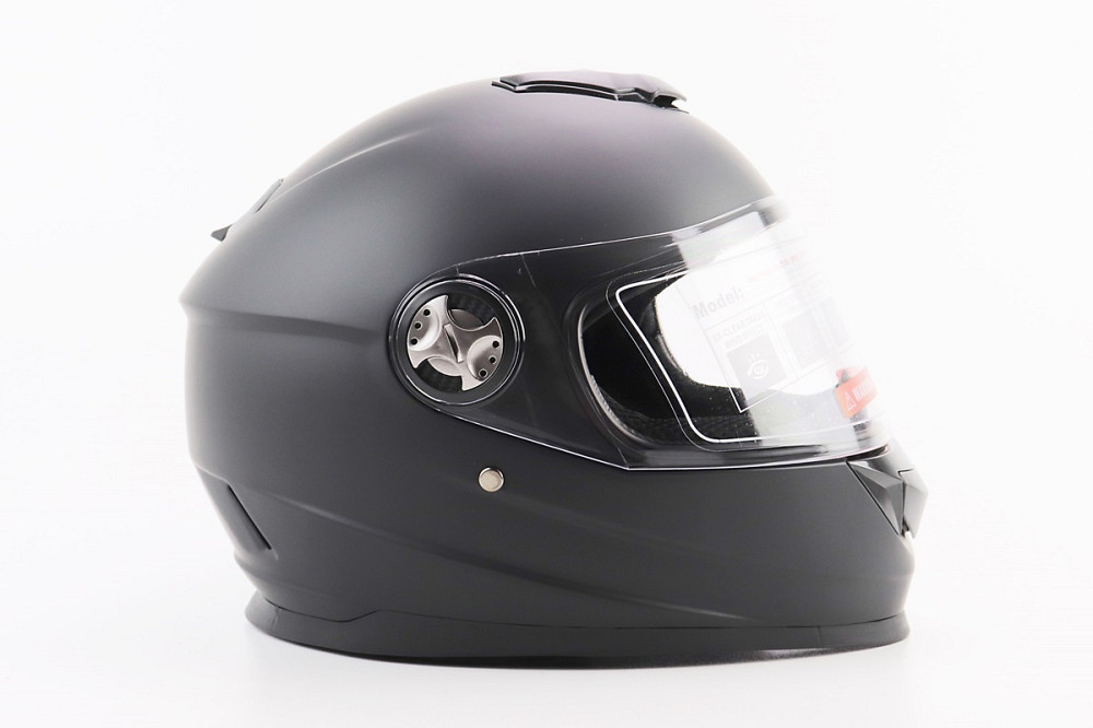 Шолом інтеграл, закритий BLD-М65 L (59-60см), ЧОРНИЙ матовий Киев - изображение 3