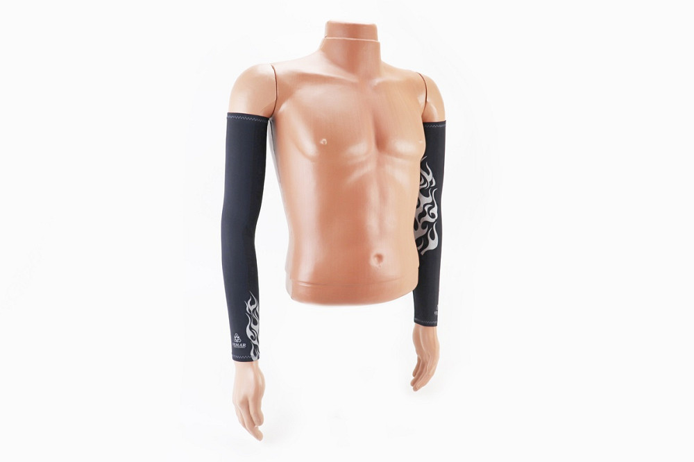 Рукав сонцезахисний к-кт 2шт, L-Чорний з малюнком UV-M503B Киев - изображение 1