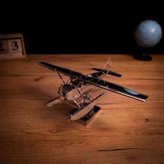 Колекційна модель-конструктор Metal Time Breeze Drifter Гідроплан механічний (MT003) Харків