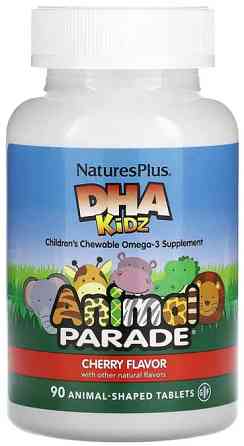 ДГК для детей Nature's Plus Kids Chewable DHA Omega-3 90 таб вишня Киев