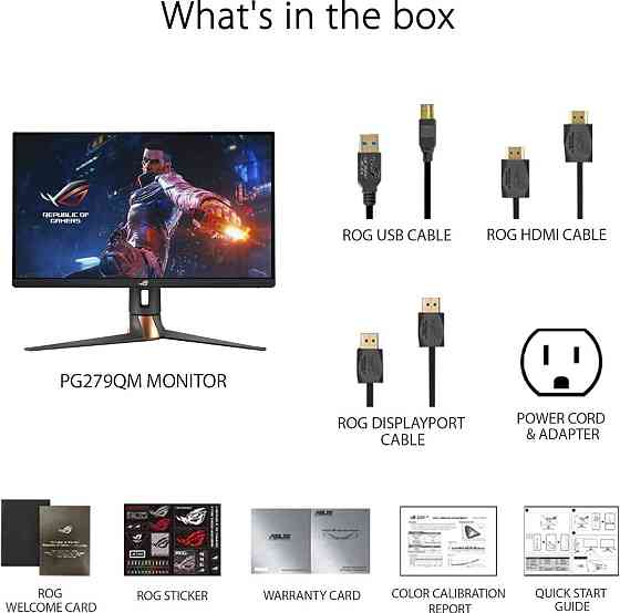 Игровой Монитор ASUS ROG Swift PG279QM 27