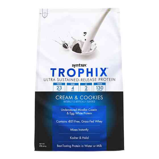 Протеин Syntrax Trophix 908 g (Cream & Cookies) Луцк