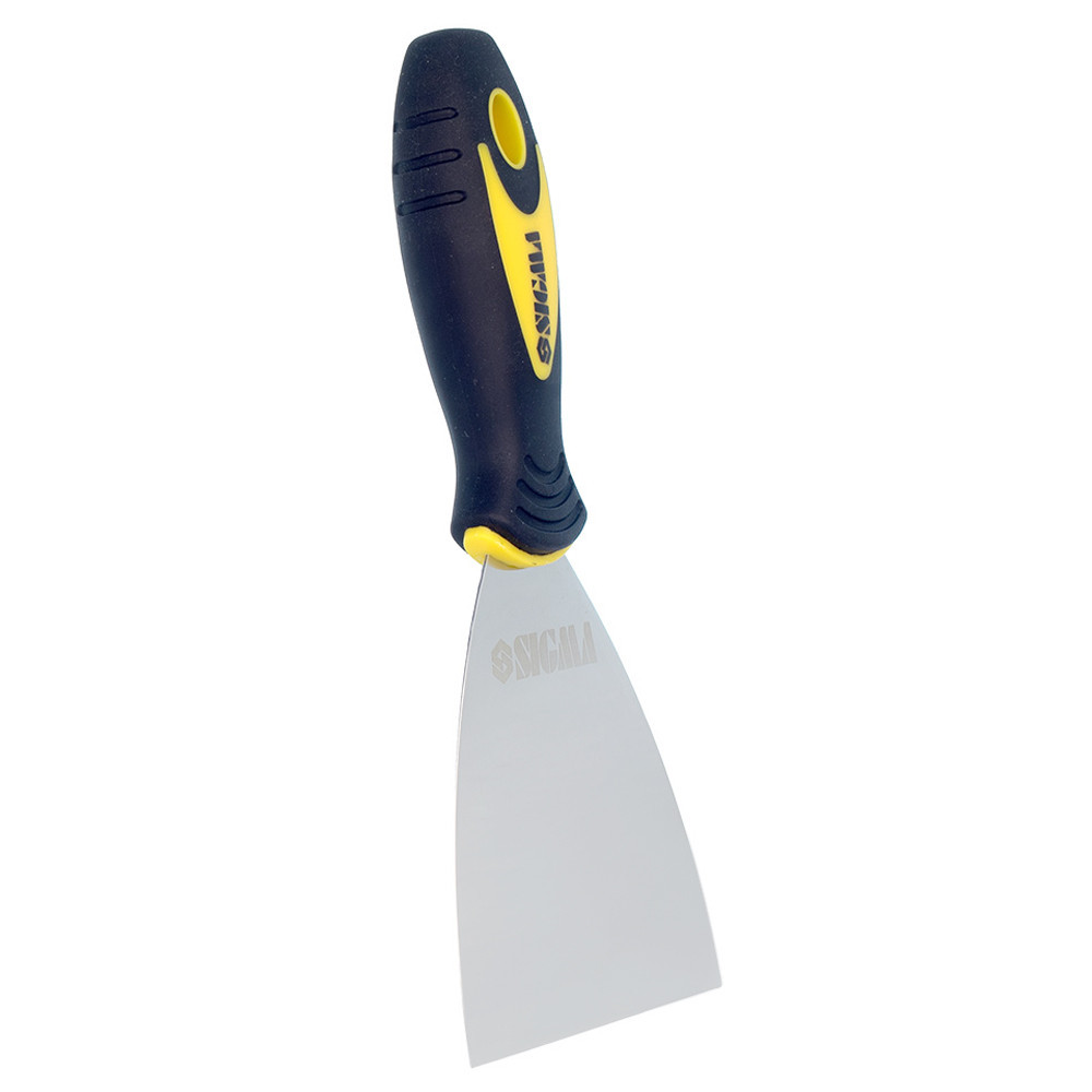 Шпательная лопатка нержавеющая Profi 100мм SIGMA (8322141) Киев - изображение 5