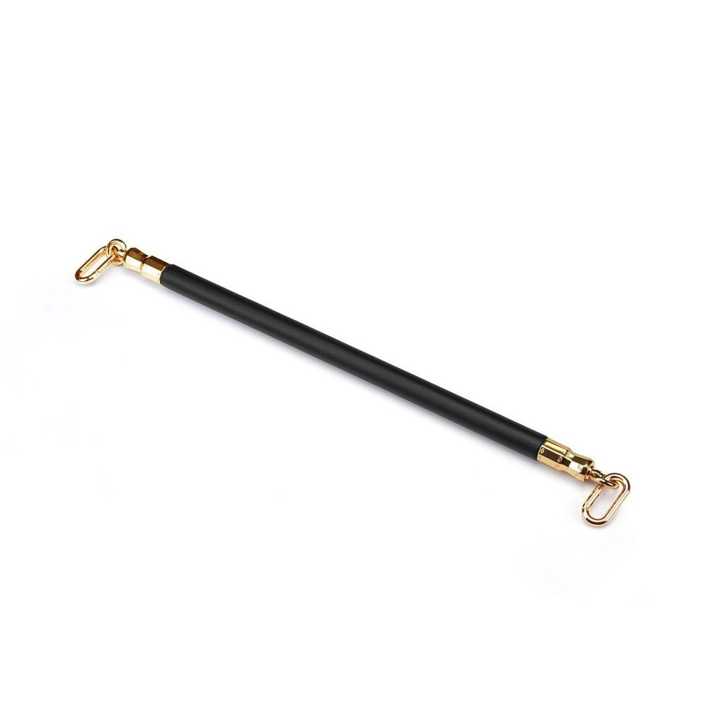 Фіксатор-розпірка для ніг Liebe Seele Black Organosilicon Spreader Bar, екошкіра Sex Aura Київ - фото 1