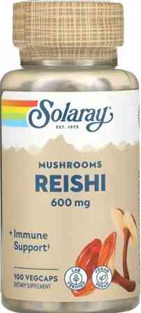 Гриб Рейши Solaray Reishi Mushroom 600mg 100 капс Киев