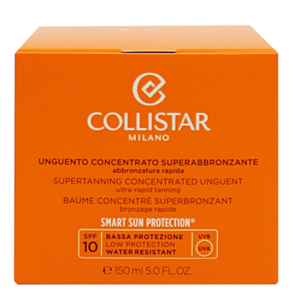 Концентрований крем для засмаги Collistar Supertanning Concentrated Cream SPF10 150ml Слов'янськ