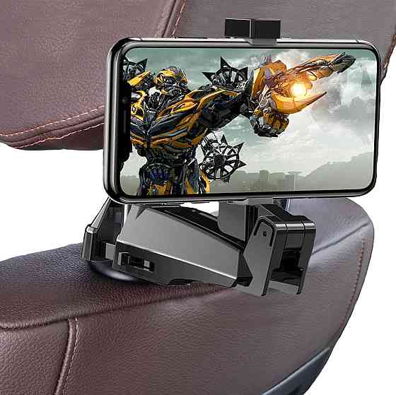 Тримач для мобiльного Baseus Backseat Vehicle Phone Holder Hook Black Київ