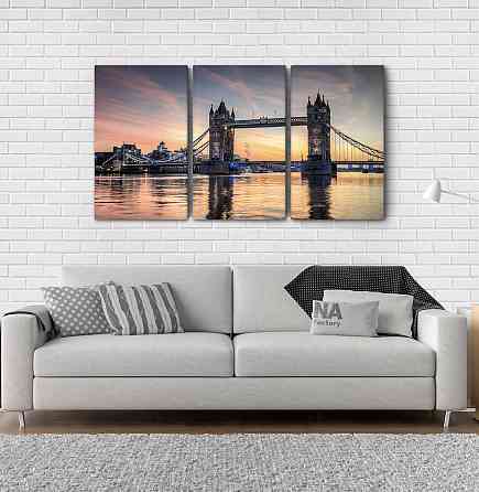 Модульна картина Міст Лондон Art-23_3А Київ