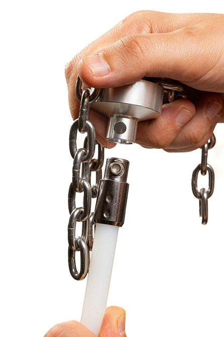 Алюминиевая щетка с цепочками Ecodym Турбо-Щітка 280 мм Киев - изображение 8