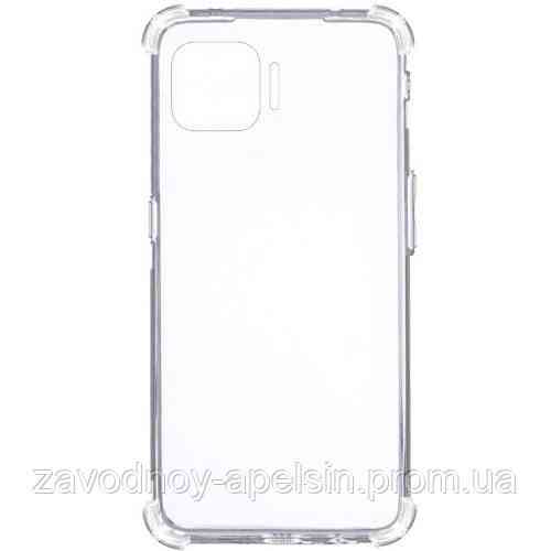 Oppo A73 Прозорий чохол Посилені кути Антишок Одеса