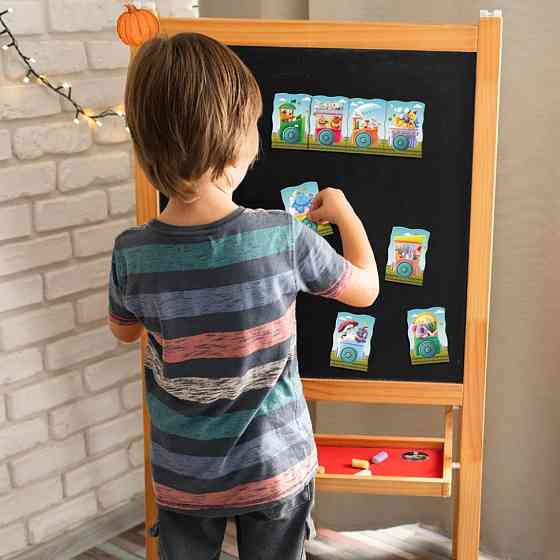 Дитяча магнітна гра "Подорож потягом" 200254, 8 елементів Вінниця