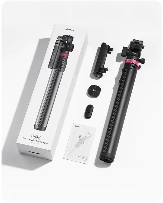 Штатив Ulanzi Vijim MT-78 Tripod Black (UV-T077GBB1 MT-78) Київ - фото 2