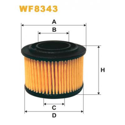 Фильтр топливный Wixfiltron WF8343 Винница - изображение 1