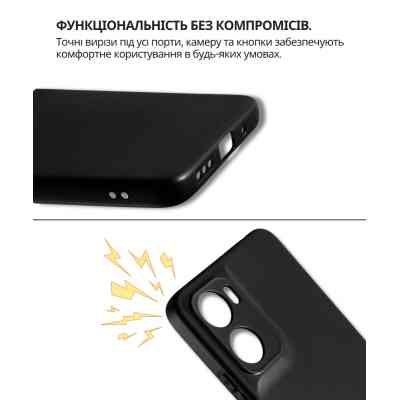 Чехол для мобильного телефона BeCover Silicone Motorola Moto G06 / G06 Power 4G Black (714690) Винница