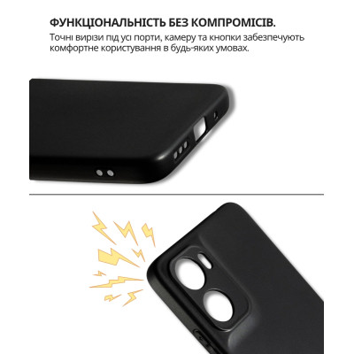 Чехол для мобильного телефона BeCover Silicone Motorola Moto G06 / G06 Power 4G Black (714690) Винница - изображение 3