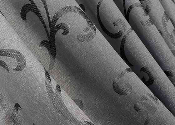Комплект готовых штор VR-Textil Жаккард Allure № 1618ш Серый 150х270 см 2 шт (33-0485) Киев